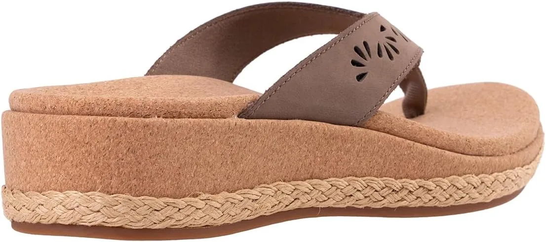 REVITALIGN Women's Kate Wedge Flip-Flop