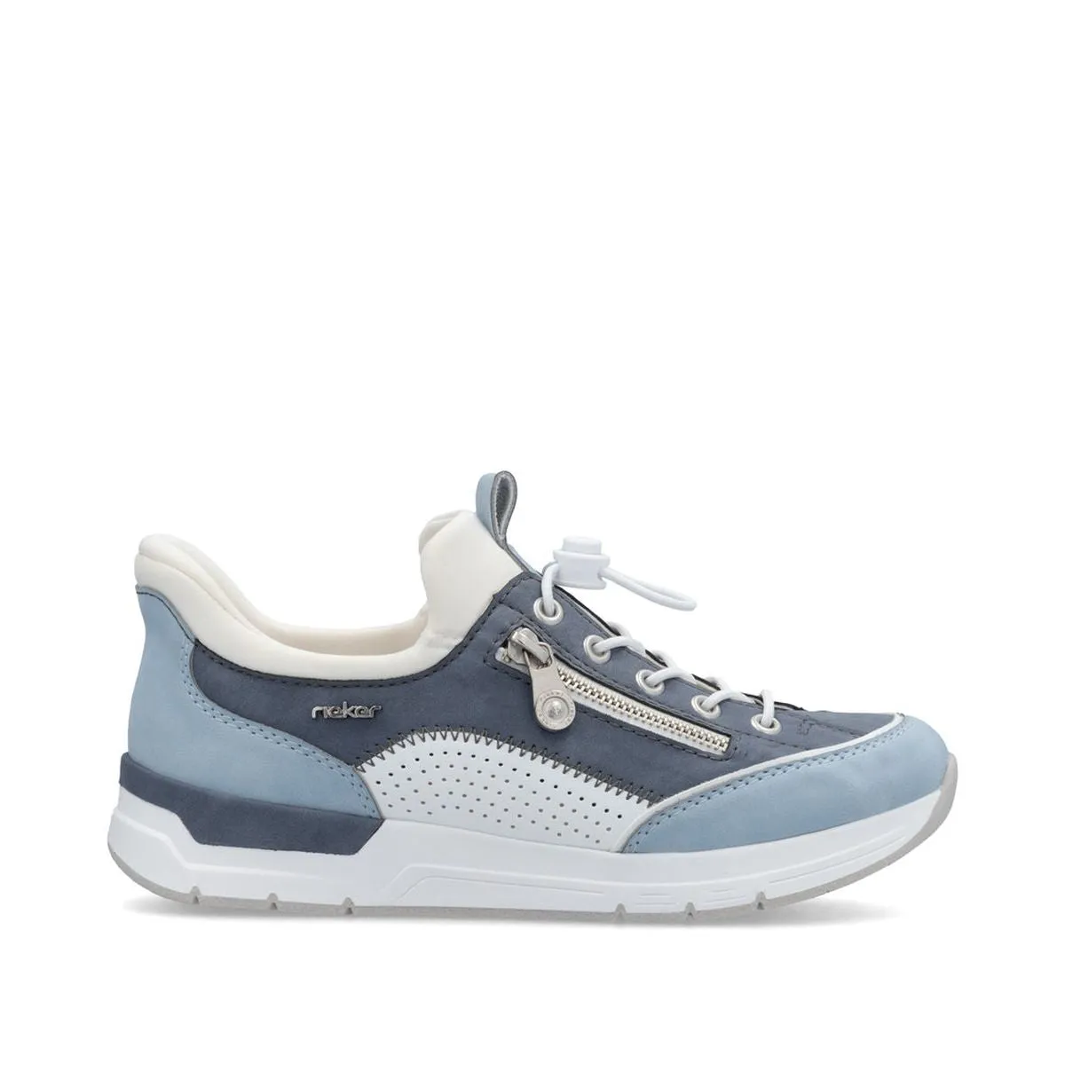 Rieker 58962-10 Dollaro Sneaker in Light Blue