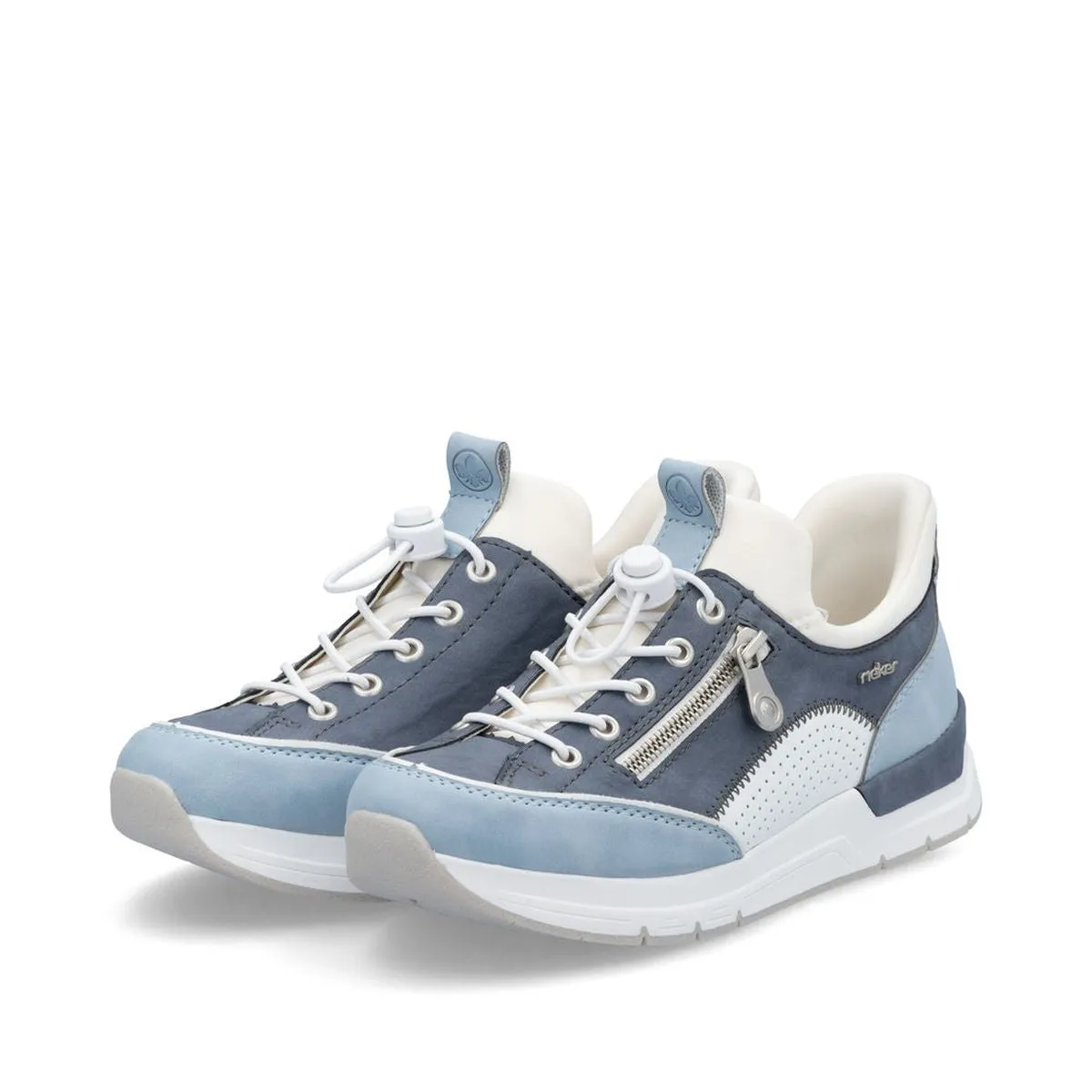 Rieker 58962-10 Dollaro Sneaker in Light Blue