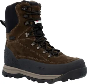 ROCKY Blizzard Stalker Max Waterproof 1400G Insulated Boot, Brown, Size 10(M)