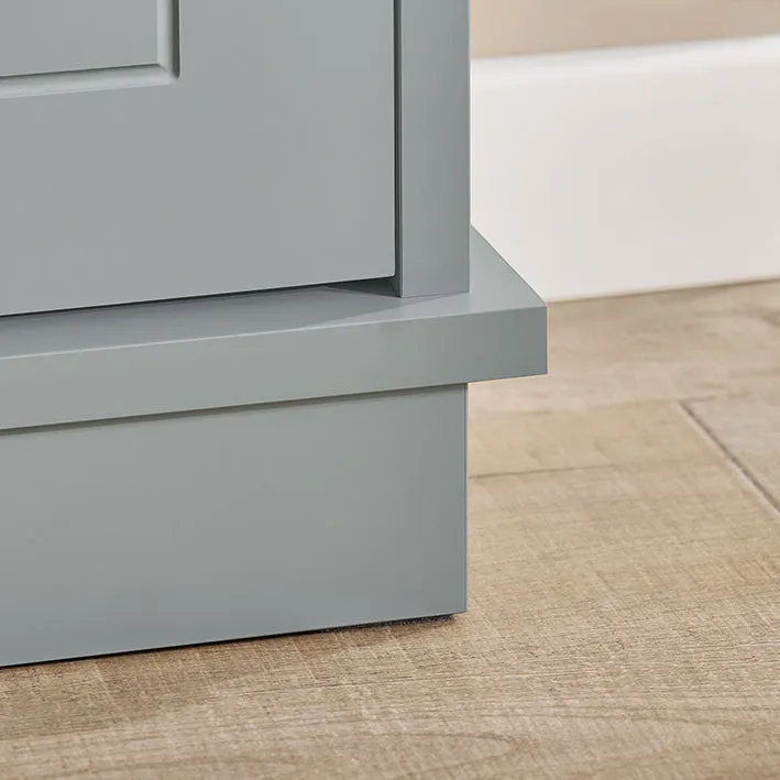 Rootz Shoe Storage Cabinet - Shoe Organizer - Entryway Shoe Rack - Sturdy Wall-Mountable - 76x79x18cm