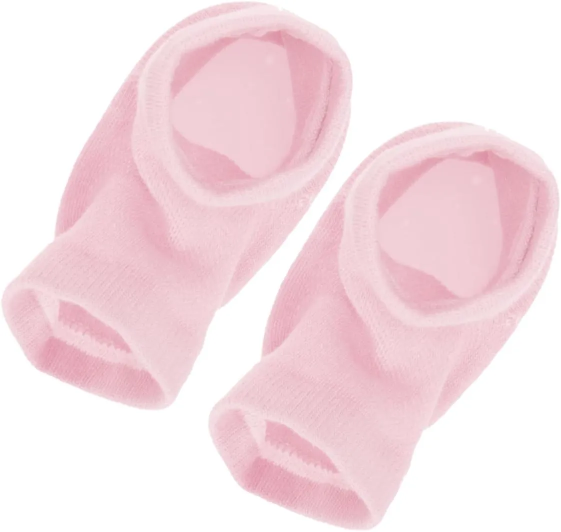 SAFIGLE 1 Pair Heightening Socks Invisible Heel Insole Invisible Height Insoles Height Increase Insoles Cushioned Height Lift Pad Support Women Running Socks Men Work Unisex Pink
