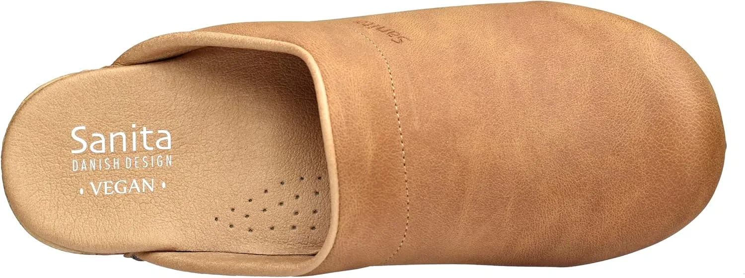 Sanita Segan, Vegan | Open Clogs | Original Artisan Product for Women | Anatomically shaped footbed with Soft Foam