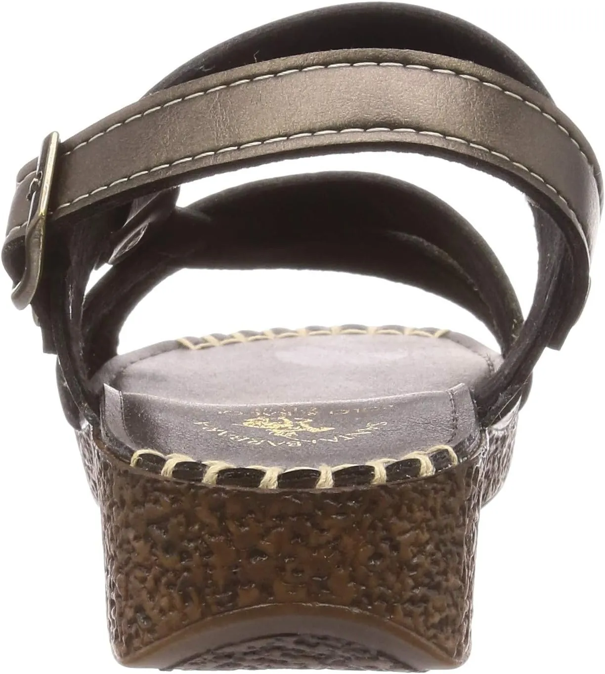SANTA BARBARA POLO & RACQUET CLUB(サンタバーバラポロアンドラケットクラブ) Women's Sandals, Easy to wear, 1.4 inch (3.5 cm) Heel, 2-Way