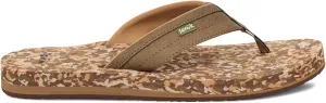 Sanuk Mens Ziggy ST | Flip Flops for Men | Mens Sandals | Beach Sandals | Water Friendly & Lightweight | Comfort Footbed