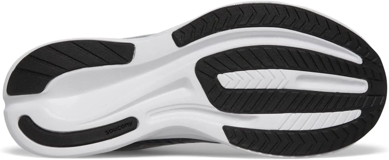 Saucony Ride Kidz Sneaker, Navy/Silver, 5 US Unisex Big Kid