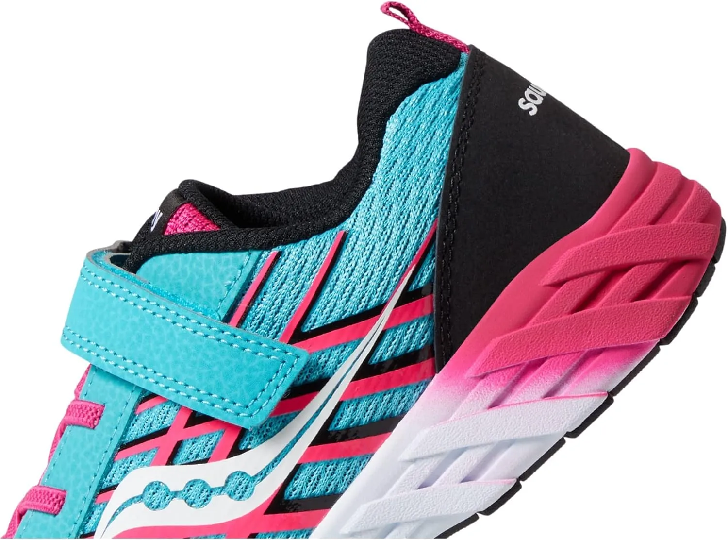 Saucony Unisex-Child Wind Alternative Closure 2.0 Sneaker
