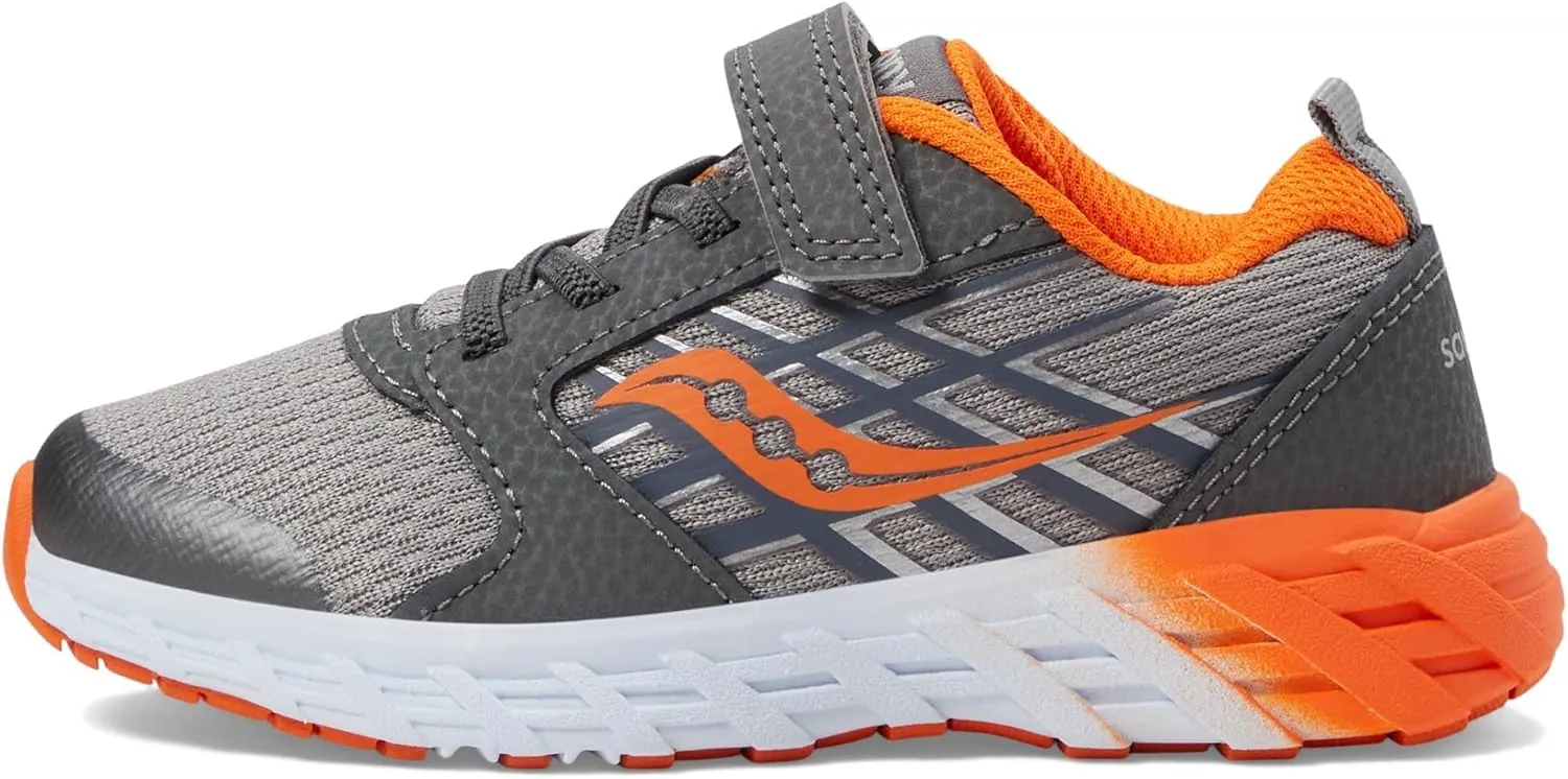 Saucony Unisex-Child Wind Alternative Closure 2.0 Sneaker