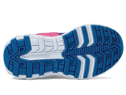 Saucony Wind Alternative Closure 2.0 Sneaker, Navy/Berry, 4.5 US Unisex Big Kid