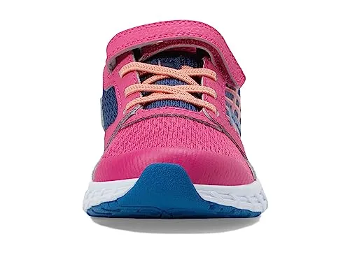 Saucony Wind Alternative Closure 2.0 Sneaker, Navy/Berry, 4.5 US Unisex Big Kid