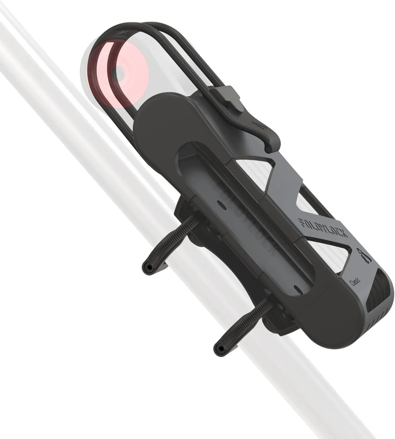 Seatylock FoldyLock Classic Bike Lock Mount Carrying Case - Ultra Lightweight Mounting Bracket Case for FoldyLock Classic Folding Bike Lock - Portable Secure Bicycle Attachment Accessory
