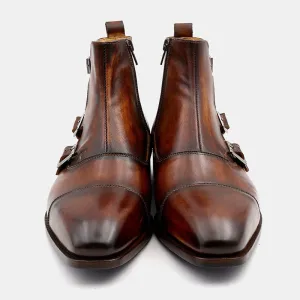 Seduction Styles Men's Handmade Genuine Leather Breathable Casual Shoes