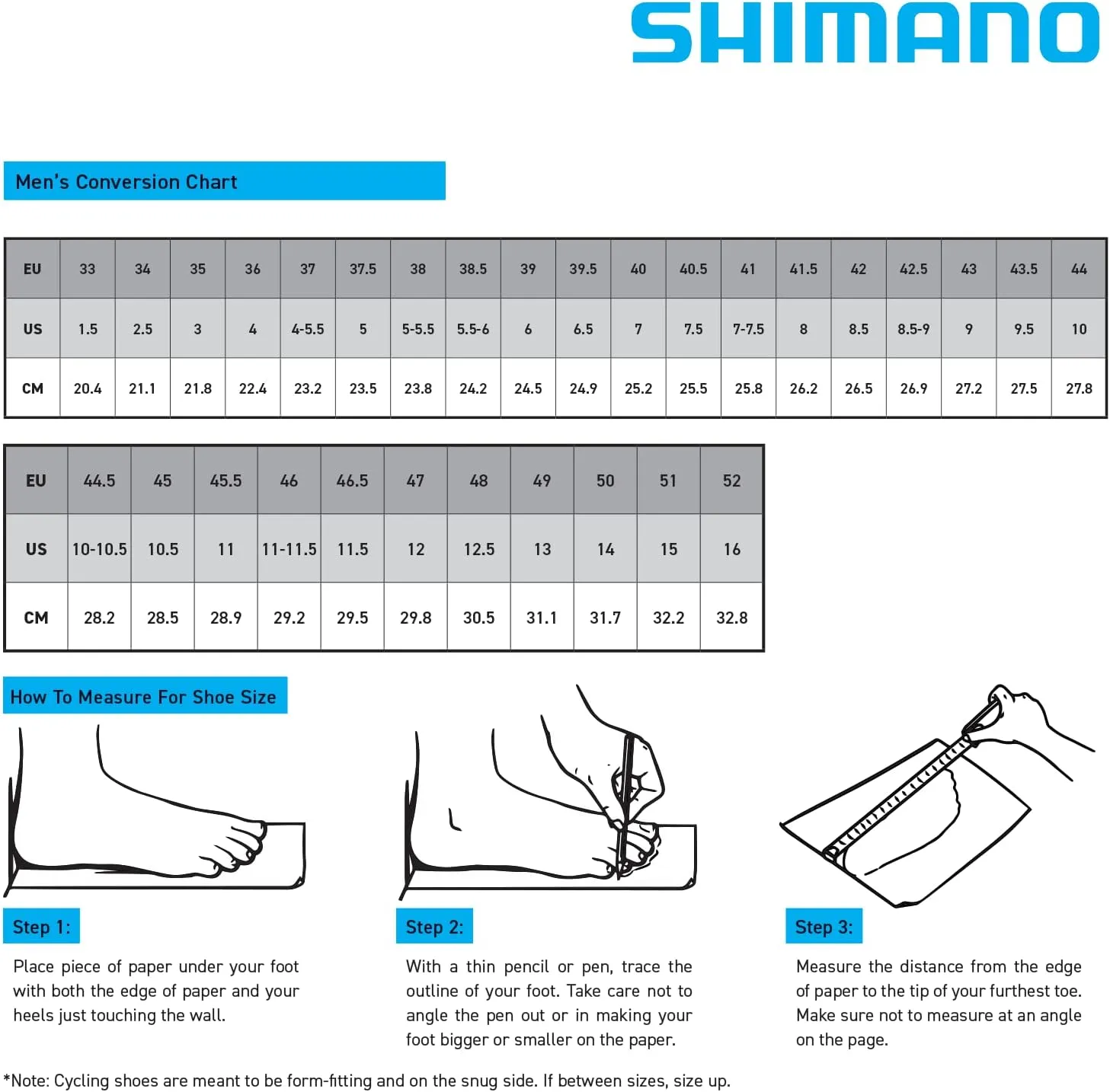 SHIMANO CT and EX Series Everyday City Cycling Shoes