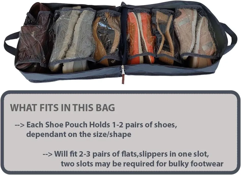 Shoe Bag for Travel, Portable Shoe Organizer, Storage Bag, Shoe Tote Bag for Women and Men