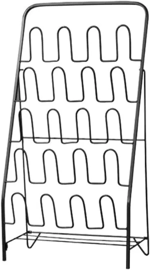 Shoe Rack Shoe Rack Metal Shoe Shelf Modern Simple Shoe Storage Organzier Rack Multi-Layer Tower Shelf for Slipper and Flat Shoe Racks Shoe Storage Organizer (Color : Brass) (Brass)