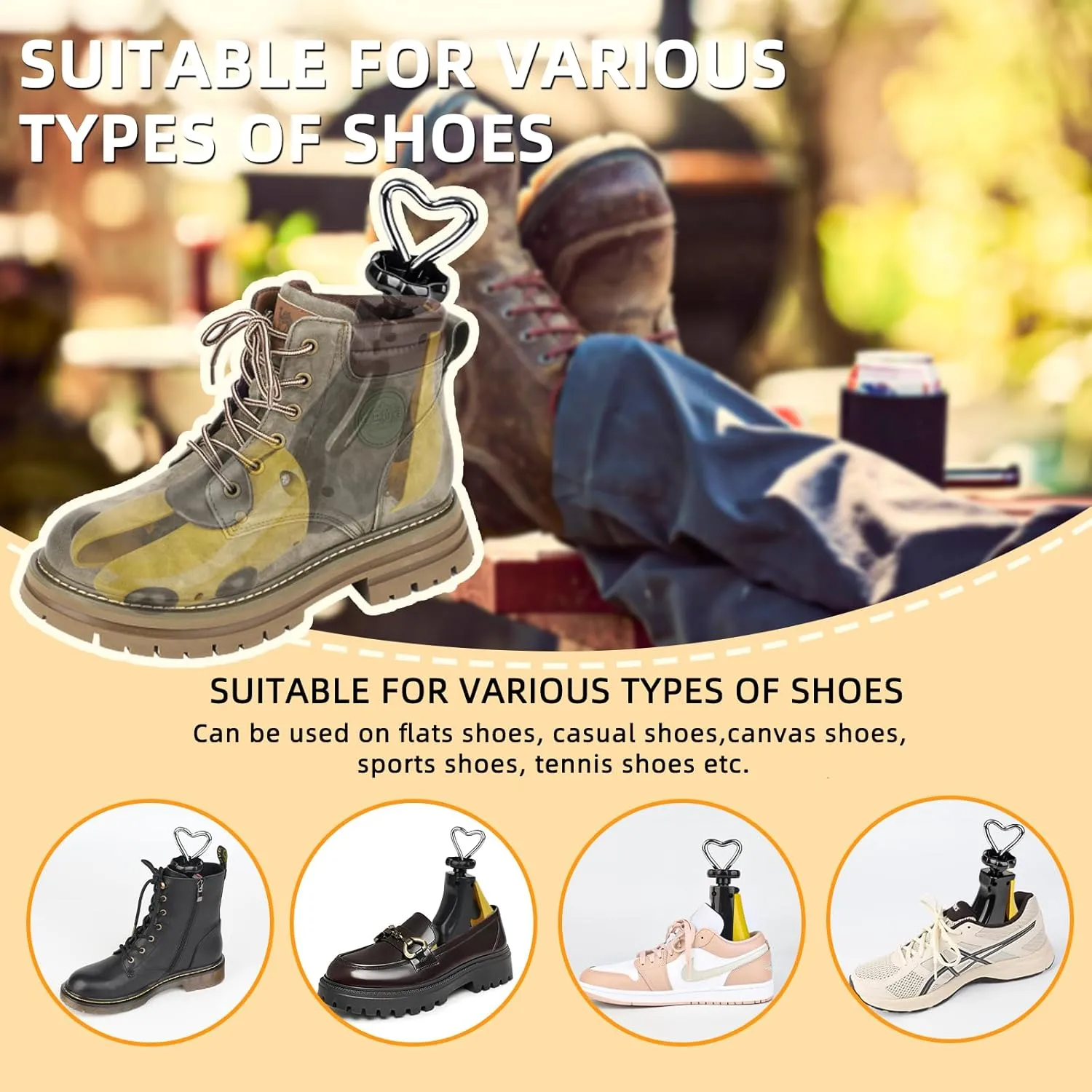 Shoe Stretchers Men Women,Boot Stretcher men women adjustable length and wide feet