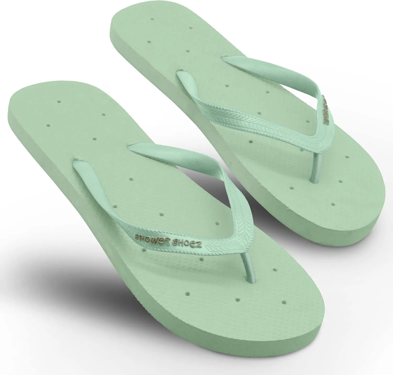 Shower Shoez Women's Non-Slip Pool Dorm Water Sandals Flip Flops