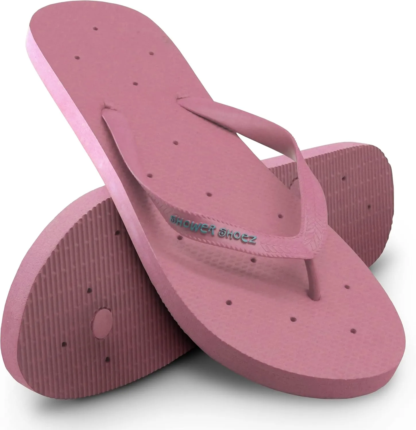 Shower Shoez Women's Non-Slip Pool Dorm Water Sandals Flip Flops