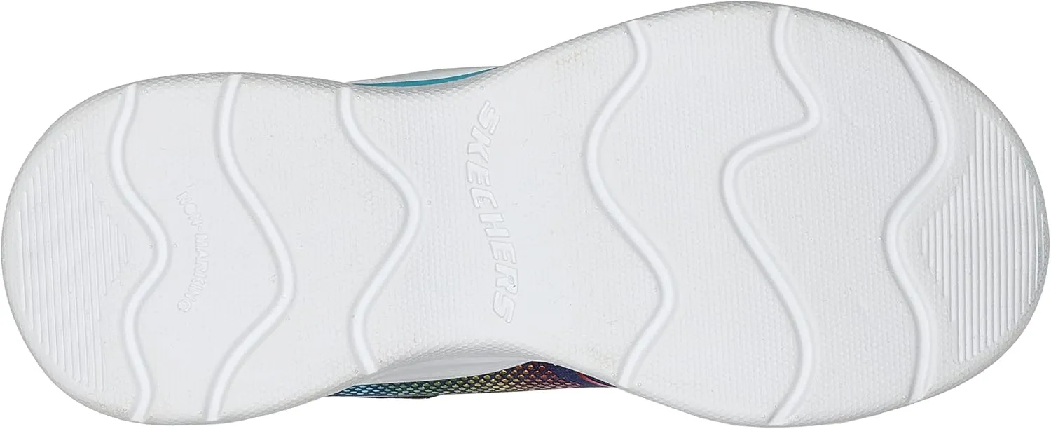 Skechers Girl's, S Lights: Wavy Beams Sneaker - Toddler