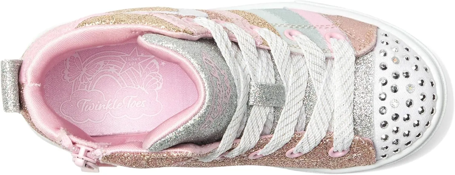 Skechers Girl's Twinkle Sparks-Heart Pop Sneaker