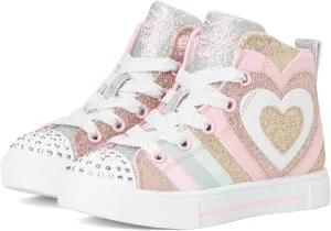 Skechers Girl's Twinkle Sparks-Heart Pop Sneaker
