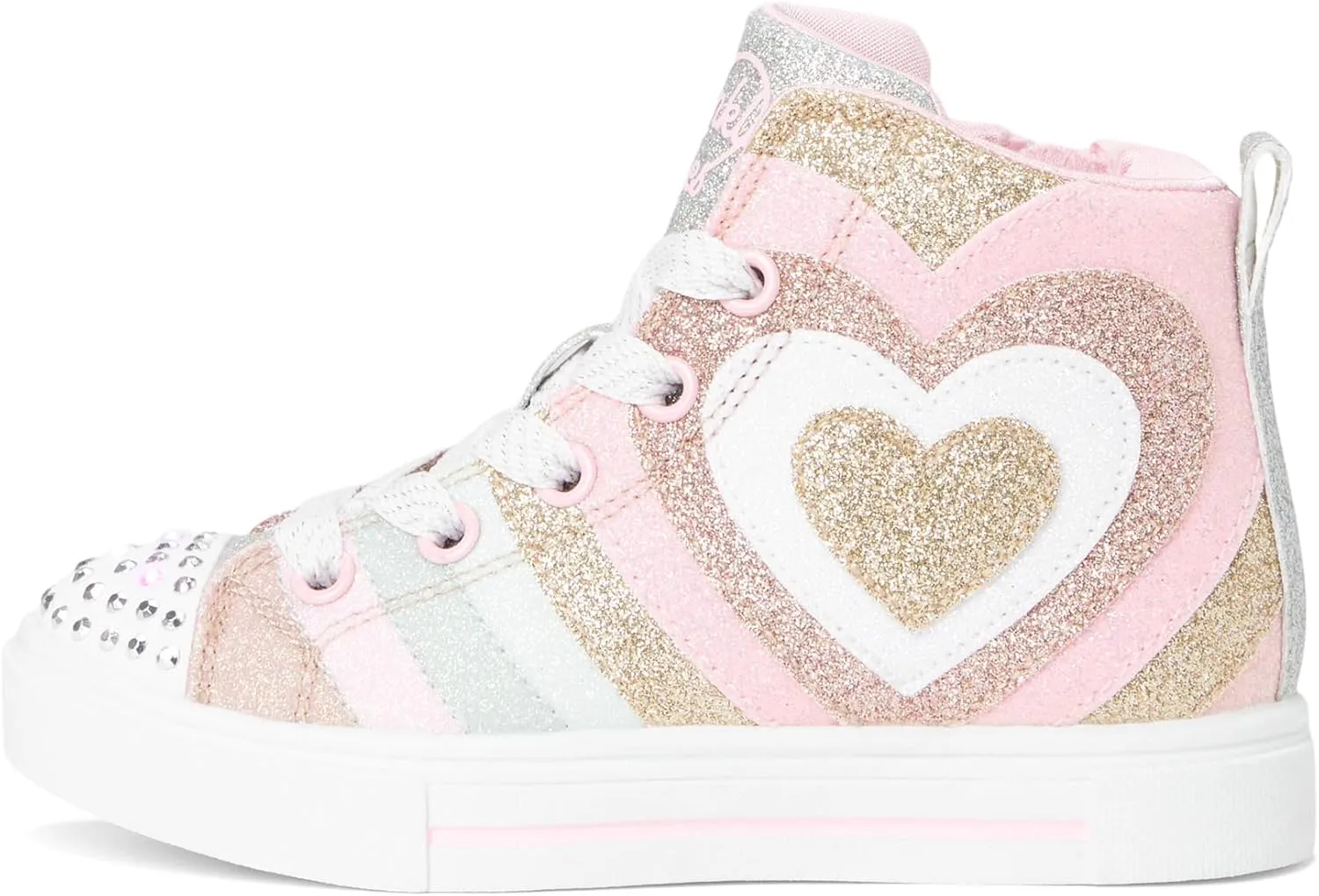 Skechers Girl's Twinkle Sparks-Heart Pop Sneaker