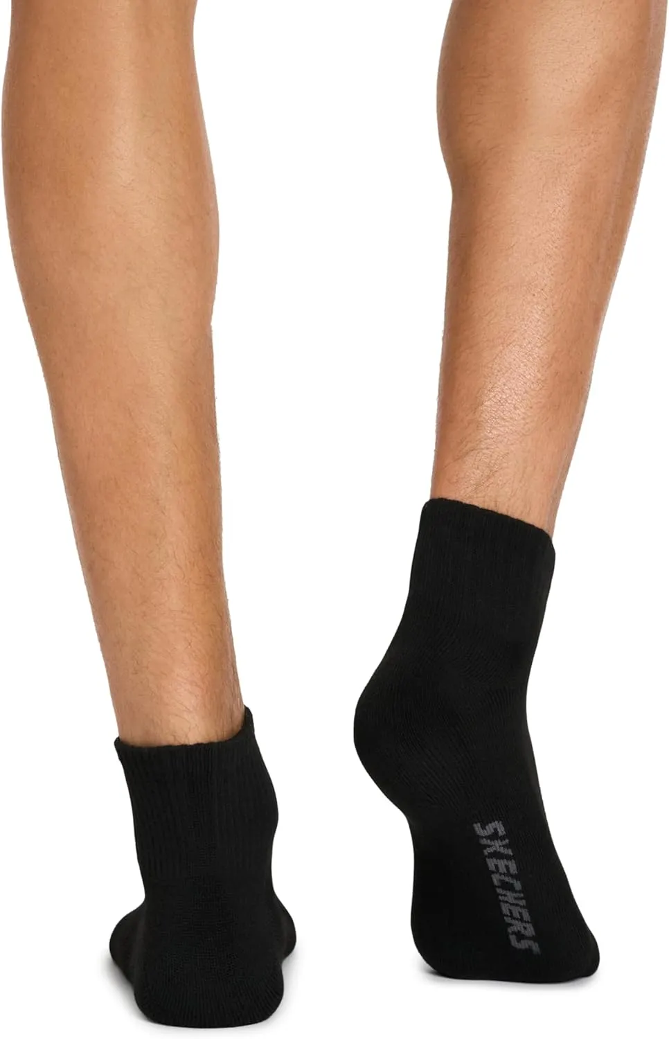 Skechers Men's 10 Pack Cushioned Quarter Crew Socks