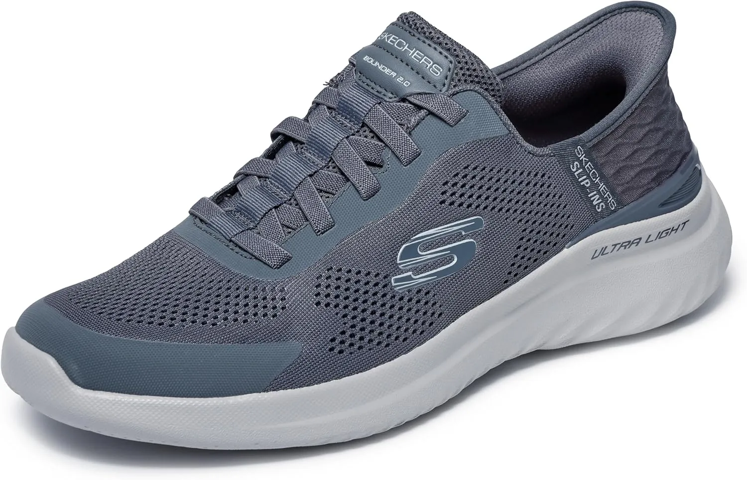 Skechers Men's Skechers Men's Bounder 2.0 Emerged Slip in Sneaker