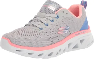 Skechers Sport Women's Women's Fresh Charm Sneaker, LGMT=Light Grey Multi, 6