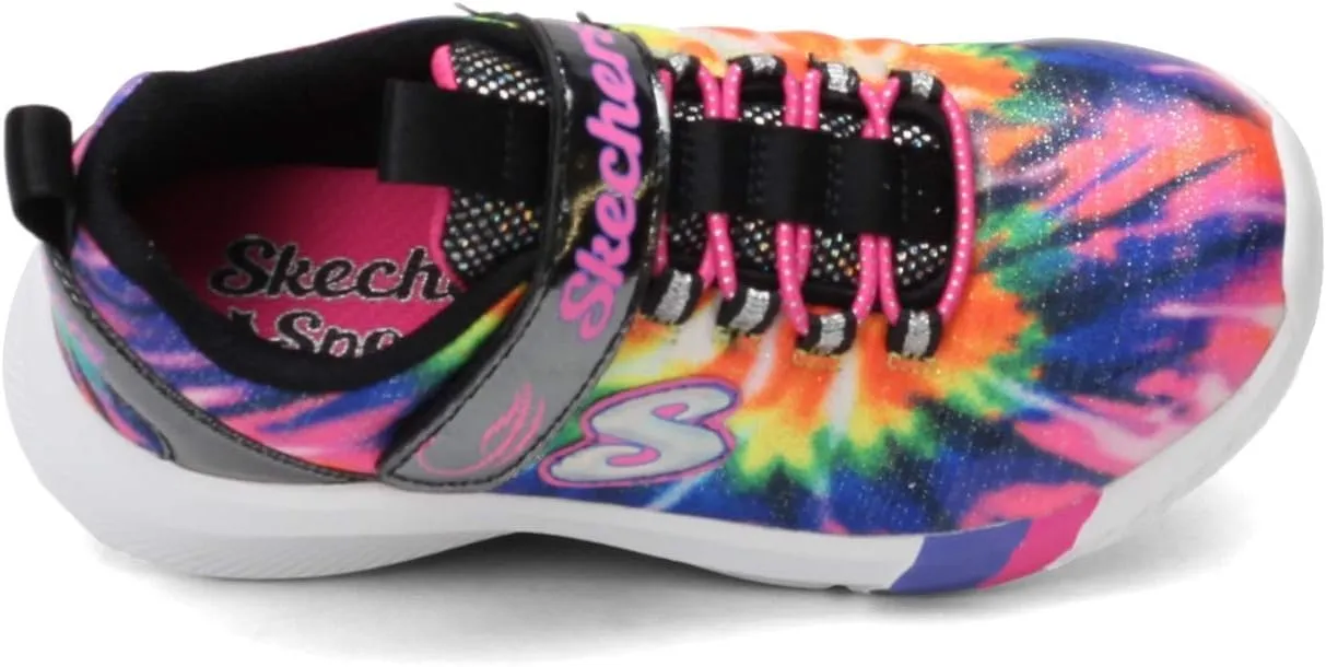 Skechers Unisex-Child Dreamy Lites-Sunny Groove Sneaker