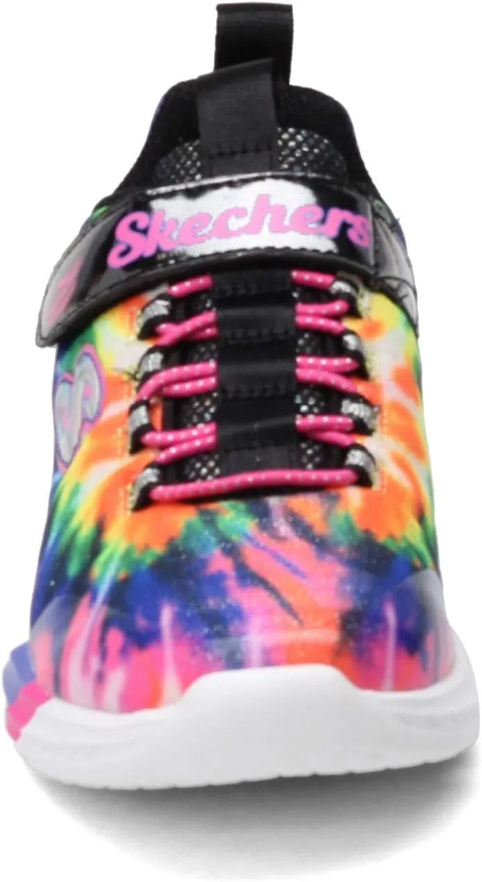 Skechers Unisex-Child Dreamy Lites-Sunny Groove Sneaker