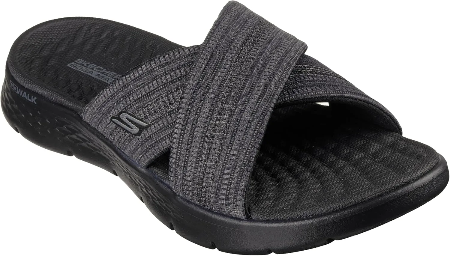 Skechers Women's Go Walk Flex Sandal-Impressed Slide