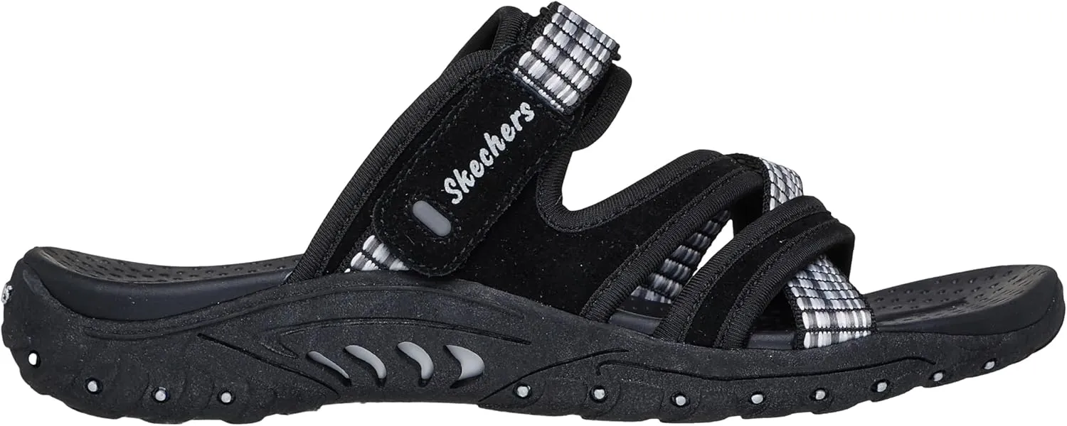 Skechers Women's Reggae-Color-Full Slide Sandal