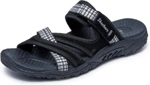 Skechers Women's Reggae-Color-Full Slide Sandal