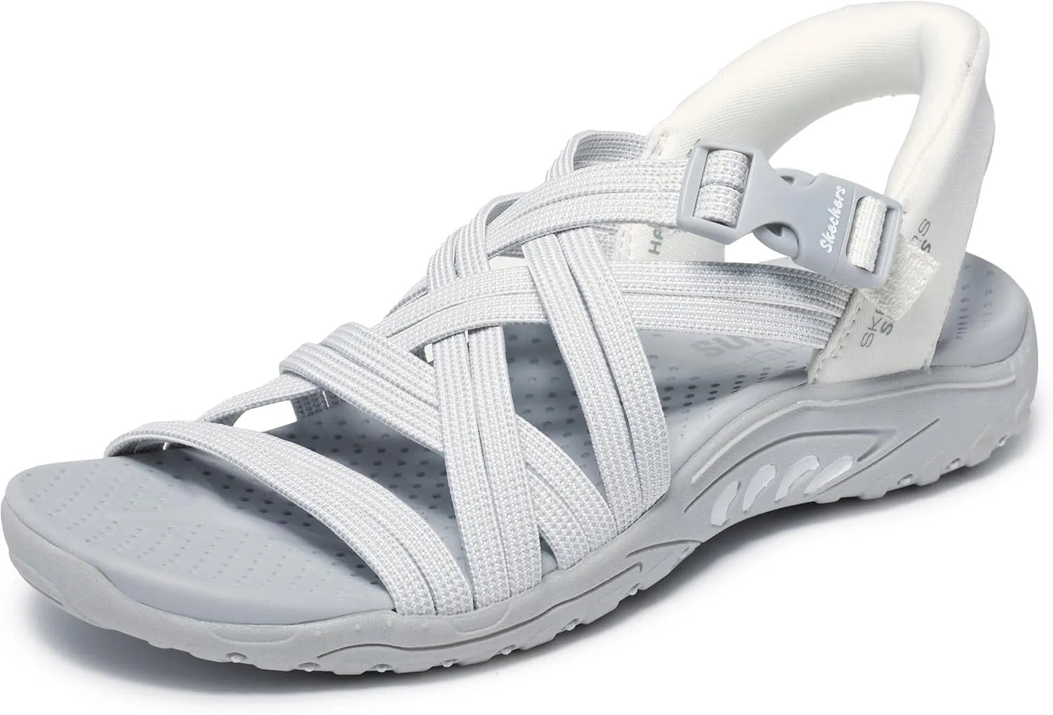 Skechers Women's Reggae-Morning Light Slide Sandal