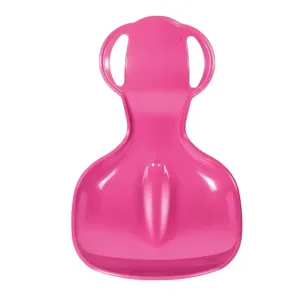 Sliding Plate Snow Slider Sled Sport Bear Plastic Pink