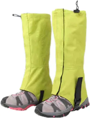 Snow Gaiters Leg Gaiters Hiking Boot Snow Gaiters Adjustable Snow Boot Gaiters Leg Gaiters,TPU Buckle Strap