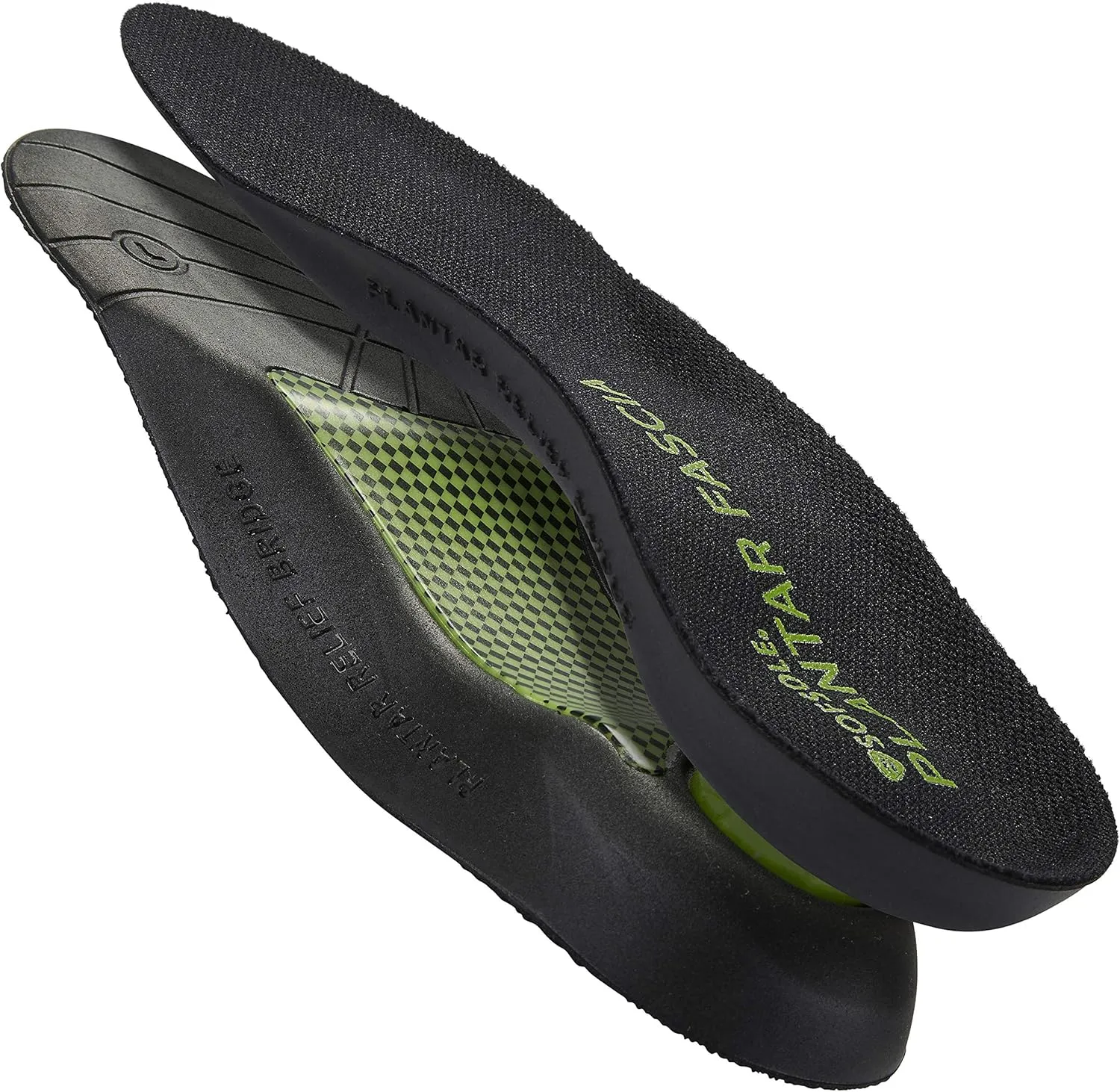 Sof Sole Insoles Men's PLANTAR FASCIA Support 3/4 Length Gel Shoe Insert