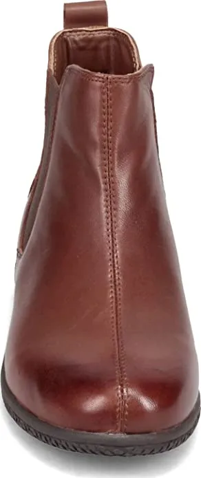 SoftWalk Women's Highland Ankle Boot, Saddle Leather, 10 X-Wide