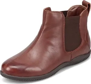 SoftWalk Women's Highland Ankle Boot, Saddle Leather, 10 X-Wide