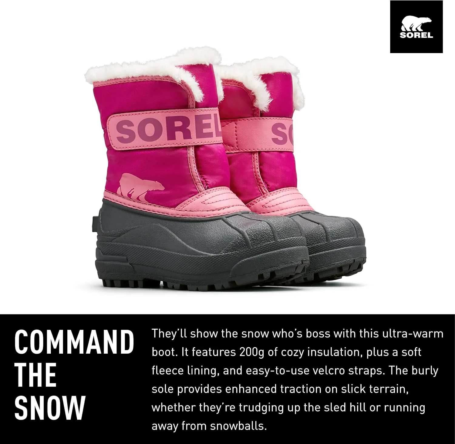 SOREL Children's Snow Commander Boot