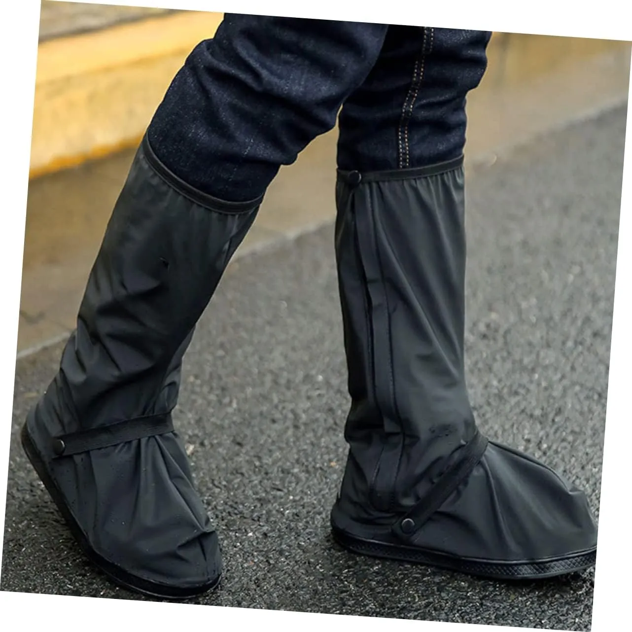 Sosoport Anti-Slip Shoe Cover Dirt Bike Cover for Scooter Accessories Cycle Waterproof Outdoor Rainproof