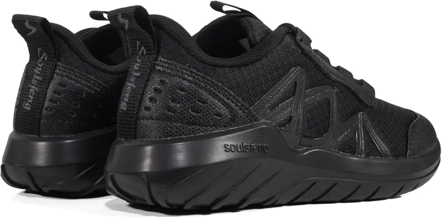 Soulsfeng Kids Tennis Shoes Lightweight Breathable Boys Running Shoe Fashion Walking Sneakers for Girls (Little Kid/Big Kid)