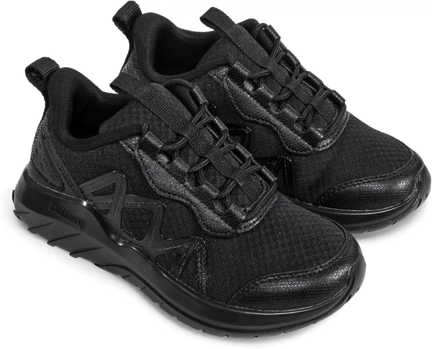 Soulsfeng Kids Tennis Shoes Lightweight Breathable Boys Running Shoe Fashion Walking Sneakers for Girls (Little Kid/Big Kid)