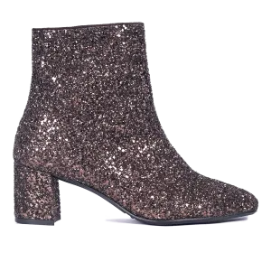 Sparkling glitter boot