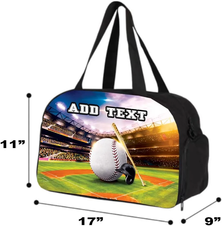 Sport Gym Duffel Bag Personalized Customized - Baseball