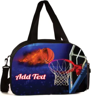Sport Gym Duffel Bag Personalized Customized - Basketball