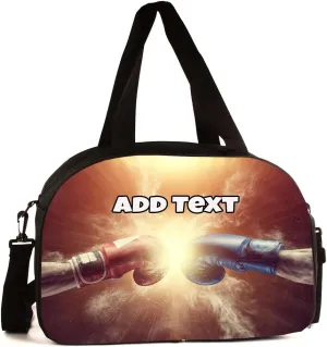 Sport Gym Duffel Bag Personalized Customized - Boxing Punch