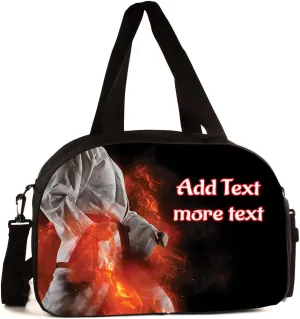 Sport Gym Duffel Bag Personalized Customized - Martial Arts 17"