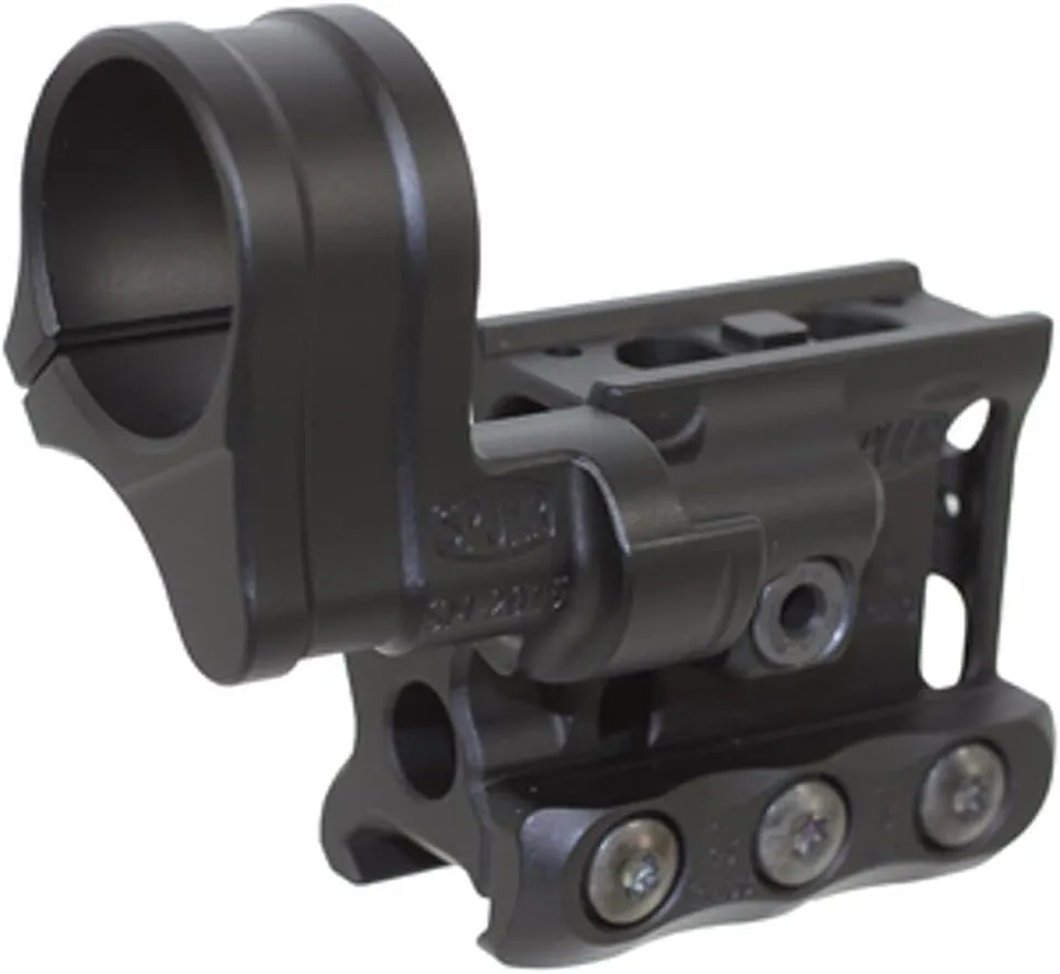 Spuhr RDF Aimpoint T-2 H74mm/2.91" Magnifier Pick Mount, Quick-Flip Mechanism, Compatible with Aimpoint Micro H-1, H-2, T-1, T-2, CompM5 (RDF-20291K)